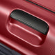 variant:47588377395392 RBH Rodeo Drive 2.0 Hardside Large Checked Spinner Luggage Crimson