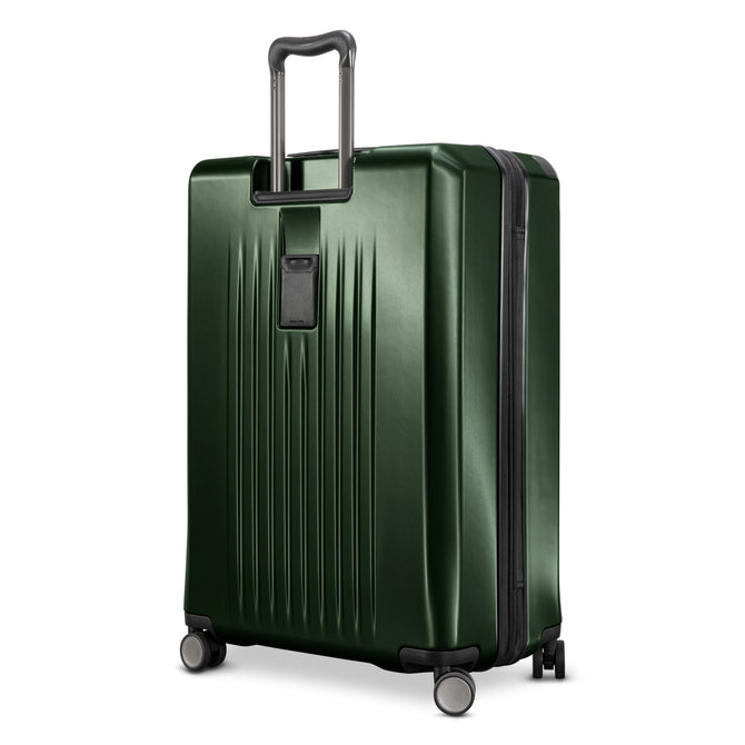 variant:43710649794752 RBH Montecito 2.0 Large Checked Spinner Luggage Hunter Green