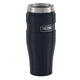variant:46530409169088 16 oz Stainless Steel  Travel Tumbler Matte Midnight Blue