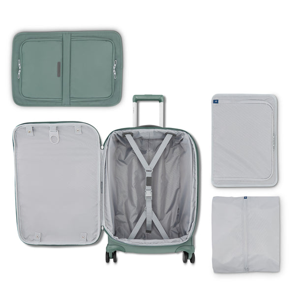 variant:44551853670592 Samsonite Elevation Plus Carry-On Softside Spinner Luggage Green
