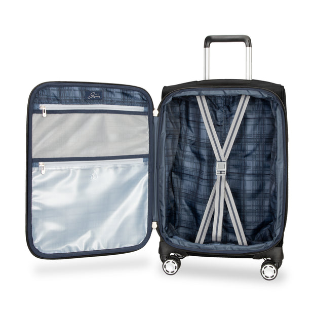 variant:45647538127040 Sigma 7.0 Softside Carry On Skyway Luggage Black