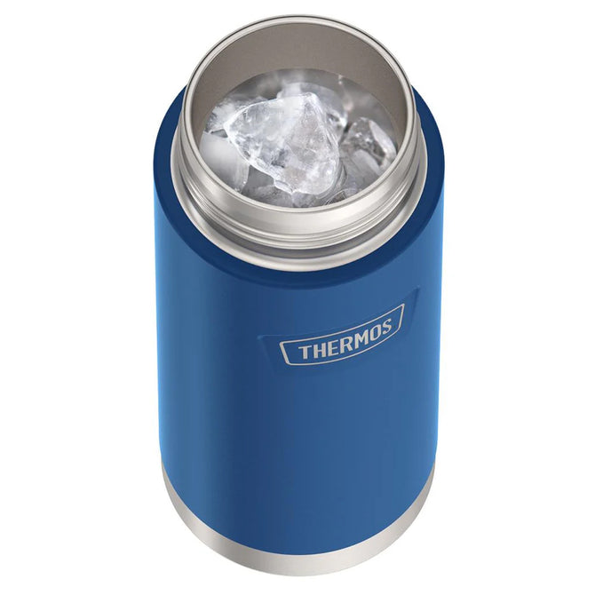 variant:46489850773696 Thermos 18oz ICON KIDS WATER BOTTLE WITH STRAW LID Navy