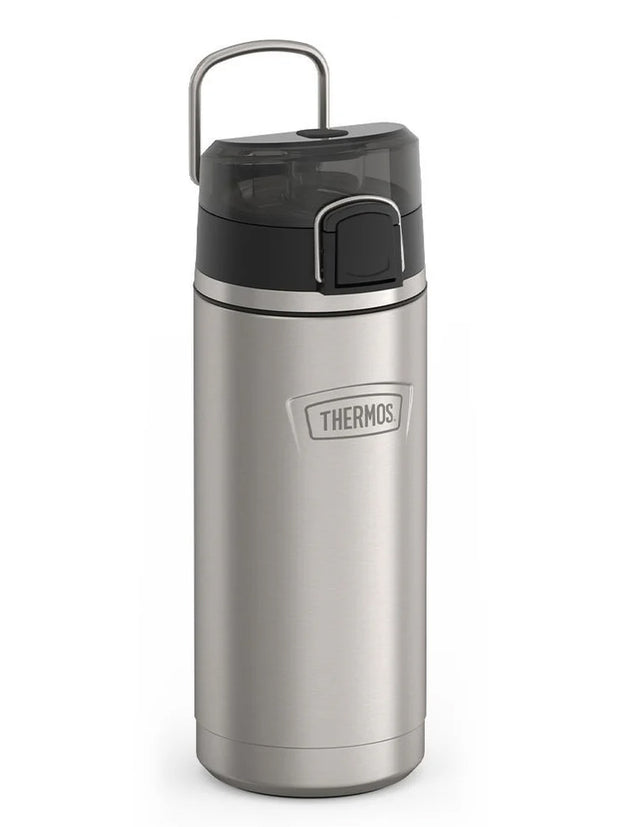 variant:46488629444800 Thermos 18 oz Stainless Steel Kids Water Bottle w/ Spout Lid Stainless Steel
