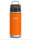 variant:46488643272896 Thermos 18 oz Stainless Steel Kids Water Bottle w/ Spout Lid Orange