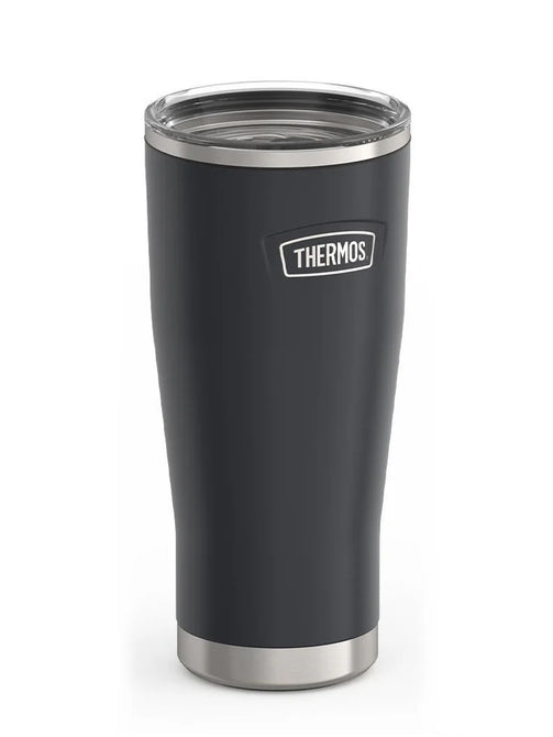 variant:43736988451008 Thermos 24oz Icon Stainless Steel Cold Cup w/ Slide Lock Granite