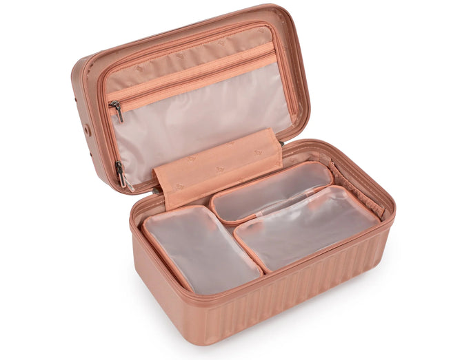 variant:43846928498880 Heys America Luxe Beauty Case Rose Gold