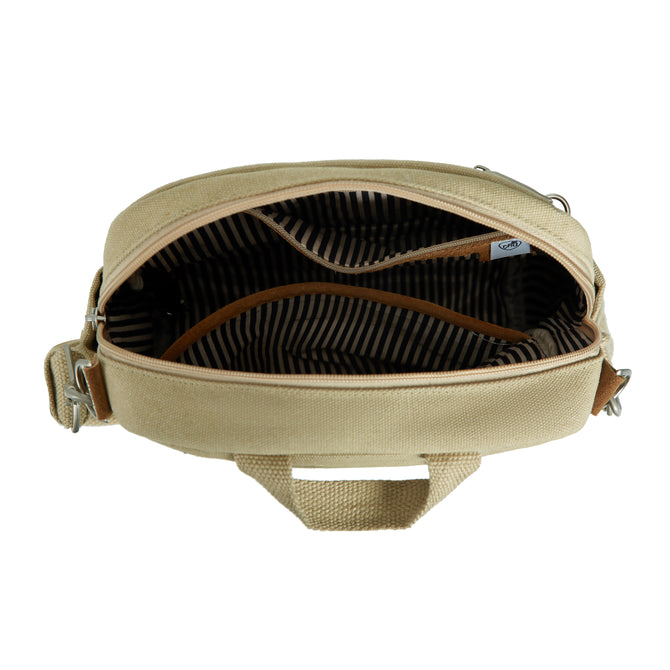 variant:46276654203072 Travelon Heritage Anti-Theft Tour Bag Natural