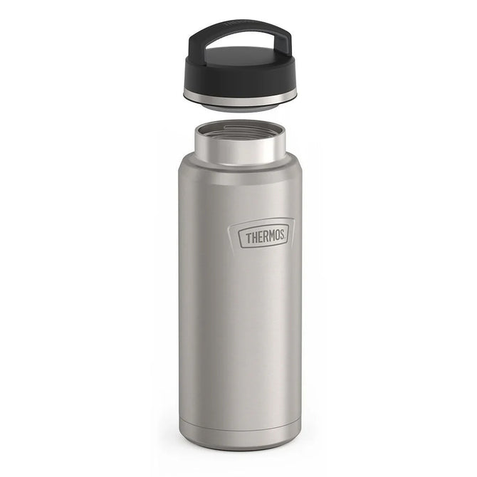 variant:43737231687872 40oz ICON™ WATER BOTTLE WITH SCREW TOP Matte Stainless Steel