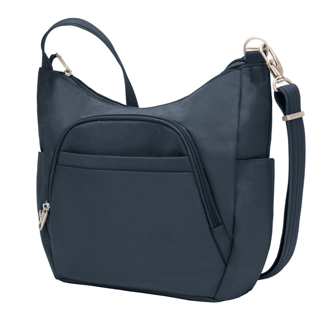variant:46515124306112 Travelon Anti-Theft Classic Bucket Bag Midnight
