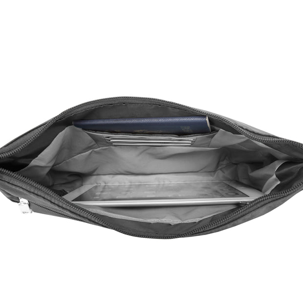 variant:46515121160384 Travelon Anti-Theft Classic Bucket Bag Black