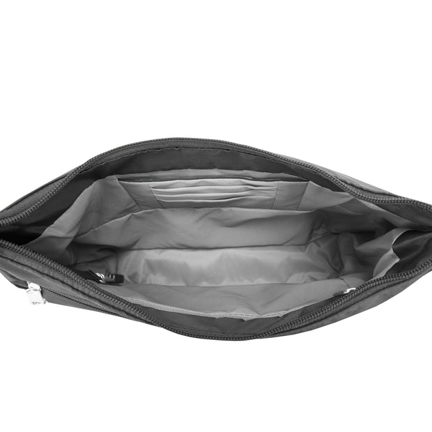 variant:46515121160384 Travelon Anti-Theft Classic Bucket Bag Black