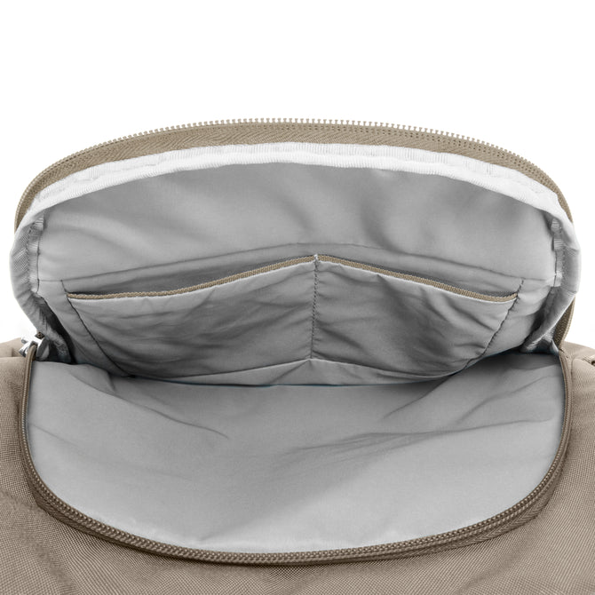 variant:46515121225920 Travelon Anti-Theft Classic Bucket Bag Nutmeg