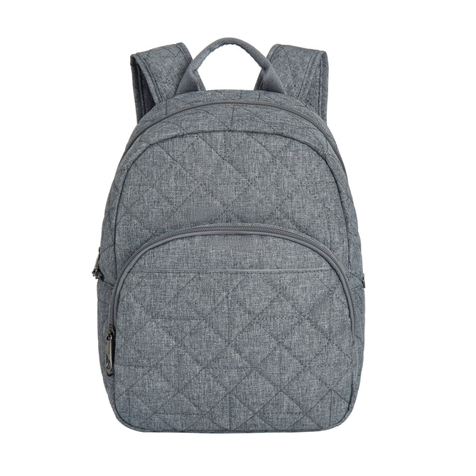 variant:42999523639488 Travelon Anti-Theft Boho 2.0 Backpack Gray Heather