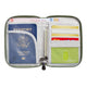 variant:48331183784128 Travelon RFID Blocking Passport Zip Wallet Moss