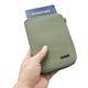 variant:48331183784128 Travelon RFID Blocking Passport Zip Wallet Moss
