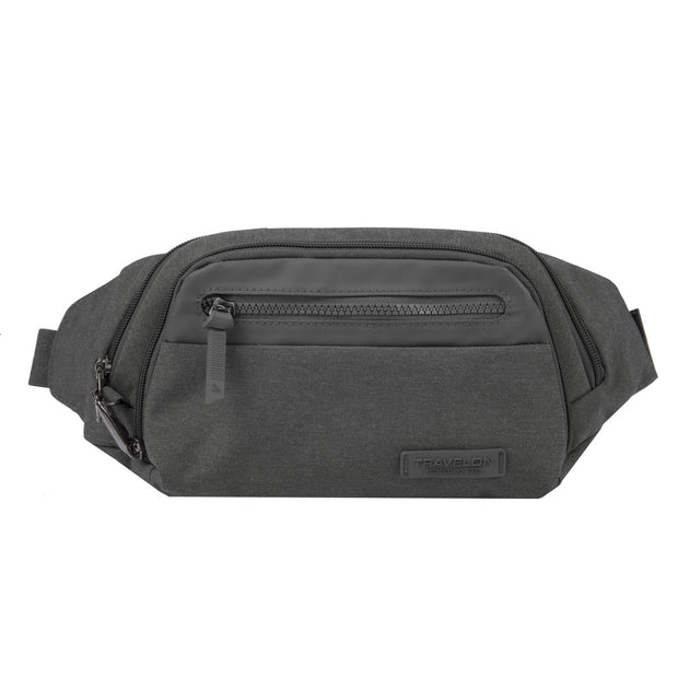 variant:42999675060416 Travelon - Anti-Theft Metro Waist Pack - Gray Heather