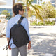 variant:46343358021824 travelon urban backpack Slate
