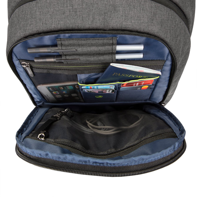 variant:46343358021824 travelon urban backpack Slate