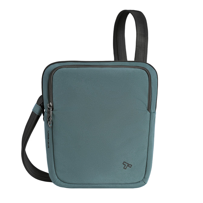 variant:46207564415168 Travelon The Voyages Anti-Theft Slim Bag Slate Blue