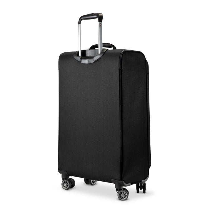 variant:43715339780288 Skyway  Epic Softside Medium Checked Spinner Luggage Black