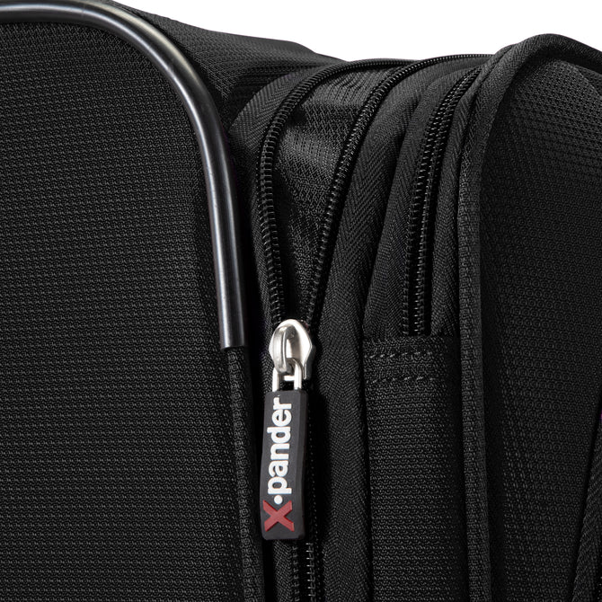 variant:43716921721024 RBH Hermosa Softside Medium Checked Spinner Luggage Black