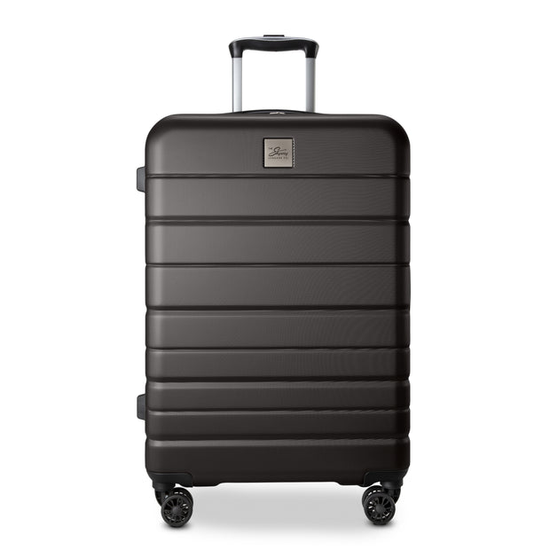 variant:43717504008384 Skyway Epic 2.0 Hardside Medium Checked Spinner Luggage Midnight