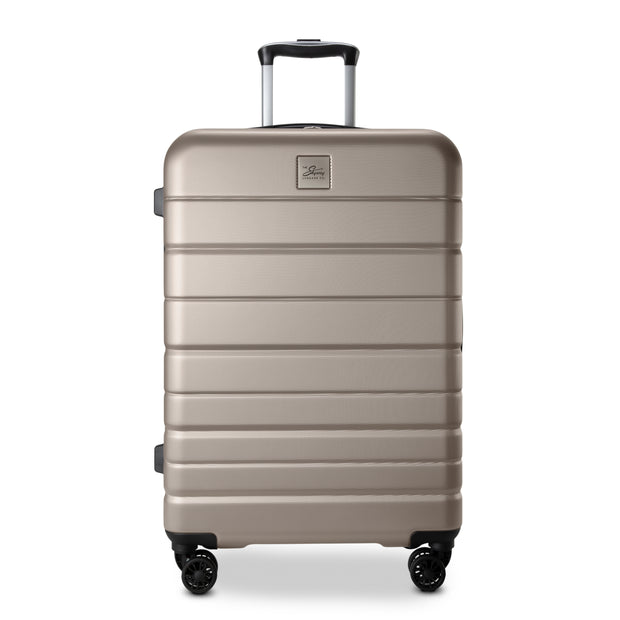 variant:43717503975616 Skyway Epic 2.0 Hardside Medium Checked Spinner Luggage Bone