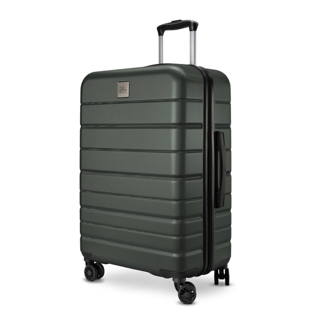 variant:45648094920896 Skyway Epic 2.0 Hardside Medium Checked Spinner Luggage Royal Thyme