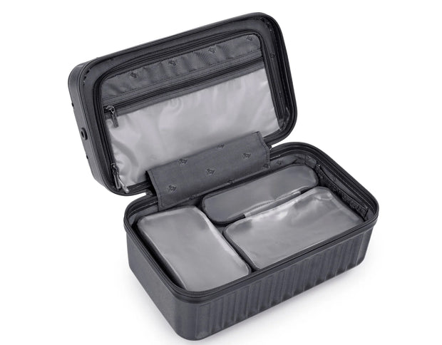 variant:43846928466112 Heys America Luxe Beauty Case Gunmetal
