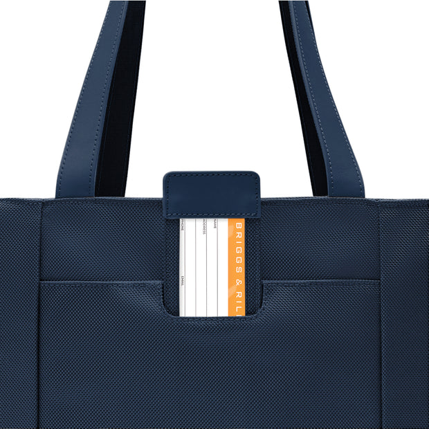 variant:46584653873344 Baseline Traveler Tote Navy