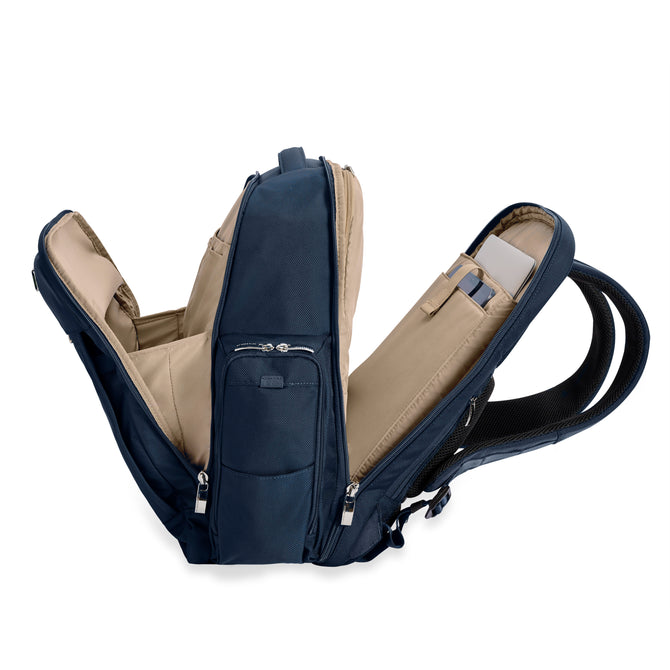 variant:46584385503424 Baseline Traveler Backpack Navy