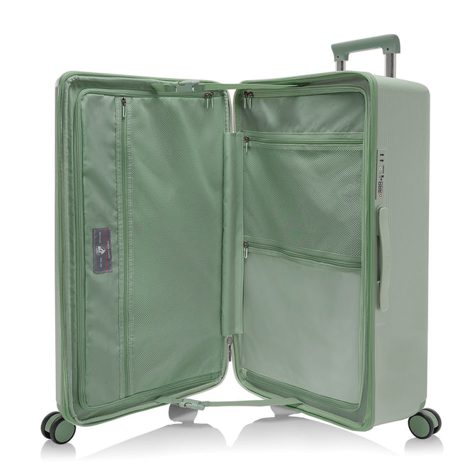 variant:46556291629248 Earth Tones Hardside 21' Carry-On Luggage Moss