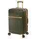 variant:46795558813888 London Fog Westbury Hardside Medium Check Luggage Olive & Sand