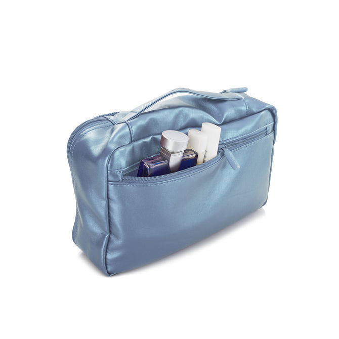 variant:46559110922432 Metallic Packing Cube 5-Piece Set Icy Blue