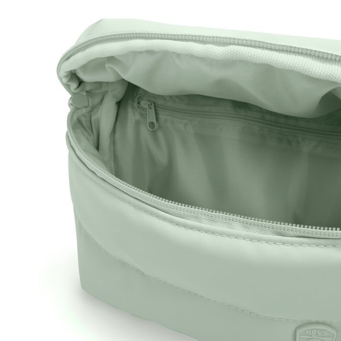 variant:46559256608960 The Puffer Mini Waist Bag Sage Green