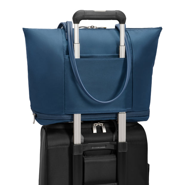 variant:46662081183936 Rhapsody Expandable Tote Navy