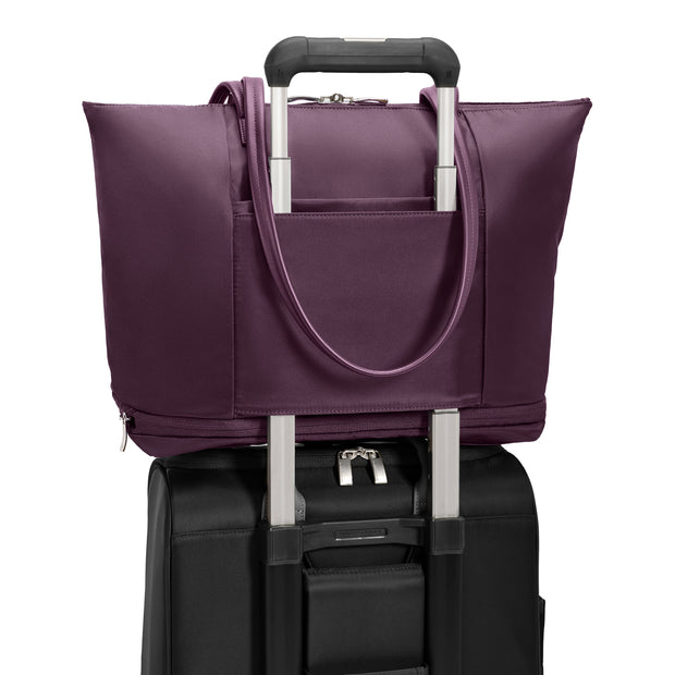 variant:46662081216704 Rhapsody Expandable Tote Plum