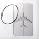 Smooth Trip Aluminum Luggage Tags - 2 Pack - Silver