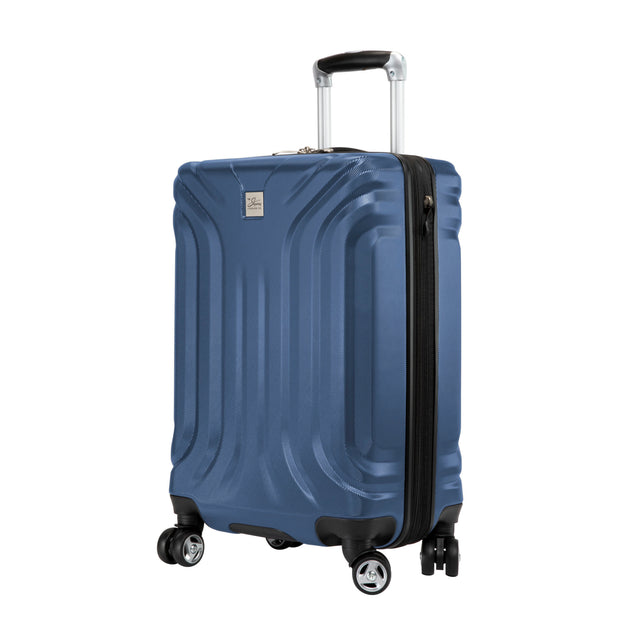 variant:41992599273664 Skyway Nimbus 4.0 Carry-On Expandable Hardside Spinner Suitcase - Maritime Blue