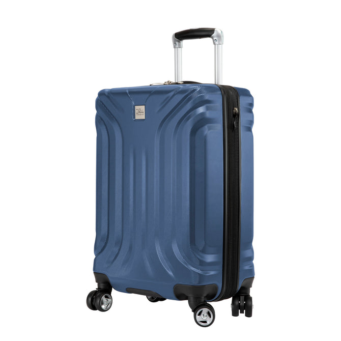 variant:41992599273664 Skyway Nimbus 4.0 Carry-On Expandable Hardside Spinner Suitcase - Maritime Blue