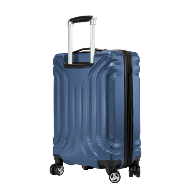 variant:41992599273664 Skyway Nimbus 4.0 Carry-On Expandable Hardside Spinner Suitcase - Maritime Blue