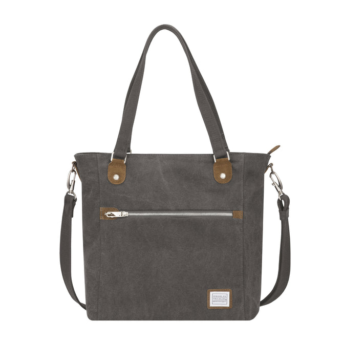 variant:42133988114624 Anti-Theft Heritage Tote - Pewter