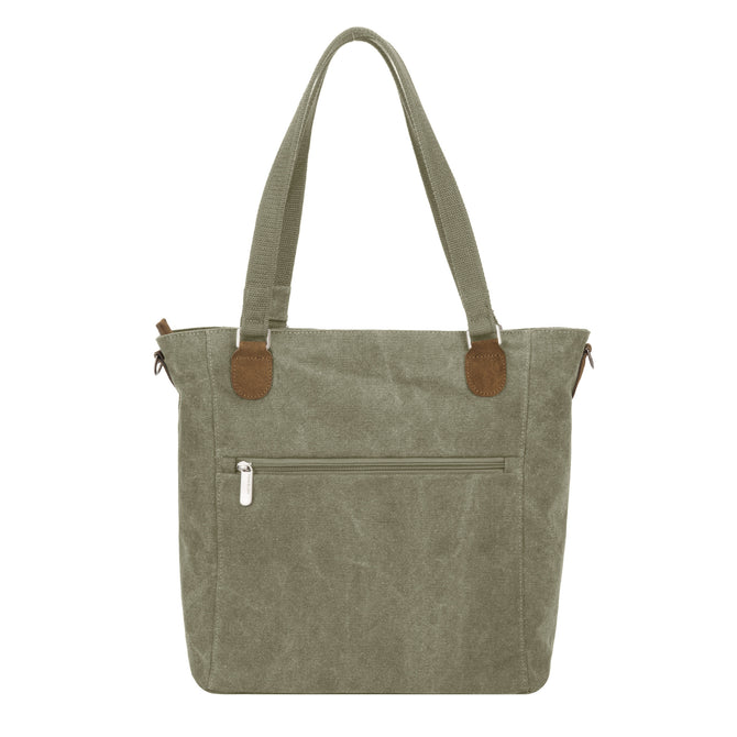 variant:42133988081856 Anti-Theft Heritage Tote - Sage