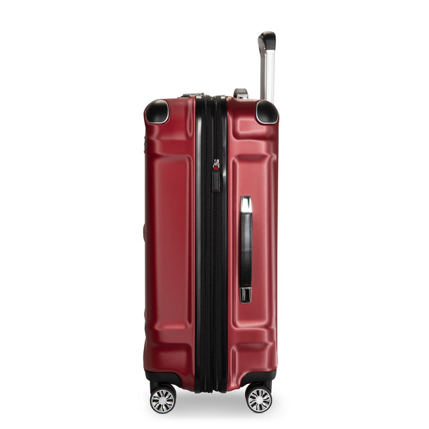 variant:47588323393728 RBH Rodeo Drive 2.0 Hardside Medium Checked Spinner Luggage Crimson