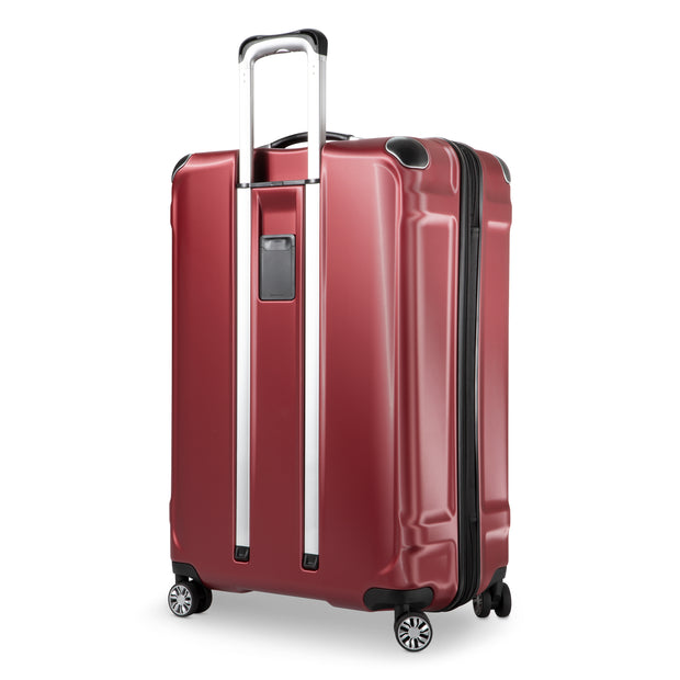 variant:47588377395392 RBH Rodeo Drive 2.0 Hardside Large Checked Spinner Luggage Crimson