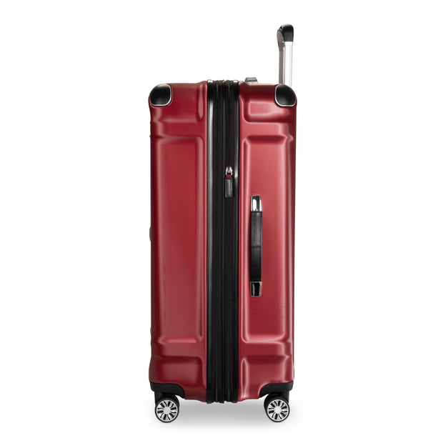 variant:47588377395392 RBH Rodeo Drive 2.0 Hardside Large Checked Spinner Luggage Crimson