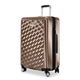 variant:43709082599616 RBH Melrose Hardside Medium Checked Spinner Luggage Bronze