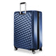 variant:43709104947392 RBH Melrose Hardside Large Checked Spinner Luggage Prussian Blue