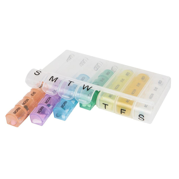 7 Day Pill Organizer With Carry Case