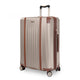 variant:47589350506688 RBH Montecito 2.0 Medium Checked Spinner Luggage Hunter Champagne